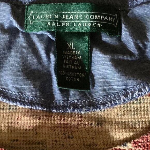Lauren Jeans Co. 100% Cotton SW Woman Top - US XL​​ - Picture 10 of 10